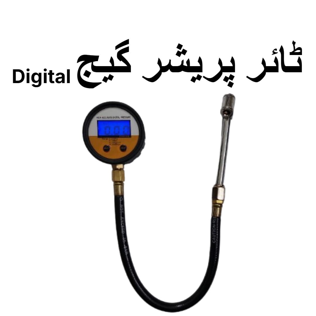 Digital Car Tyre Pressure Gauge – Accurate Tire Pressure Tester for Cars, Motorcycles and Automotive Maintenance