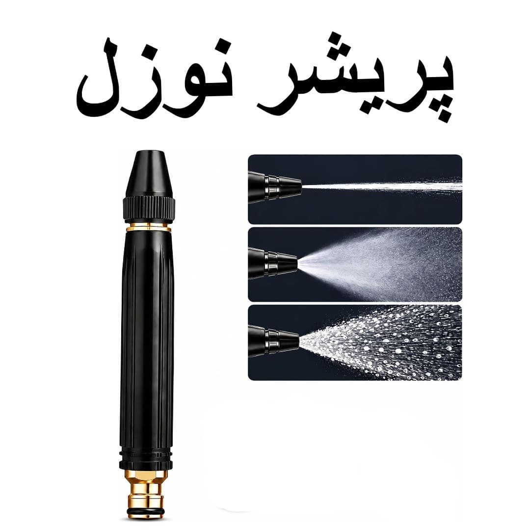 Pressure Washer Nozzle – High Pressure Spray Nozzle for Car Washing, Vehicle Cleaning and Pressure Washing