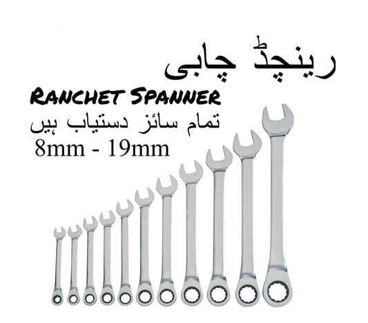 ratchet spanner  highprecision wrench for fast  efficient tightening 8mm to 19mm