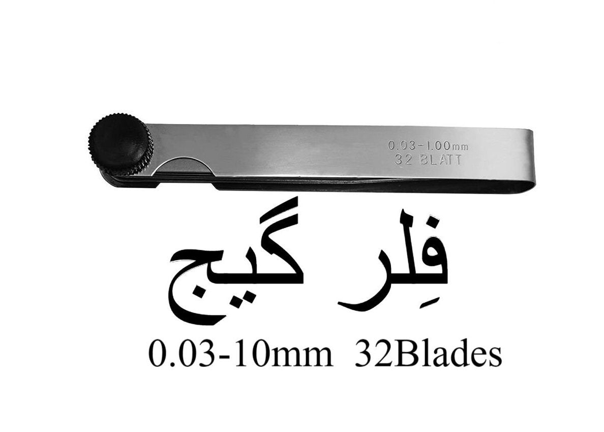 feeler gauge set  light duty  heavy duty precision measurement tool for automotive  mechanical work