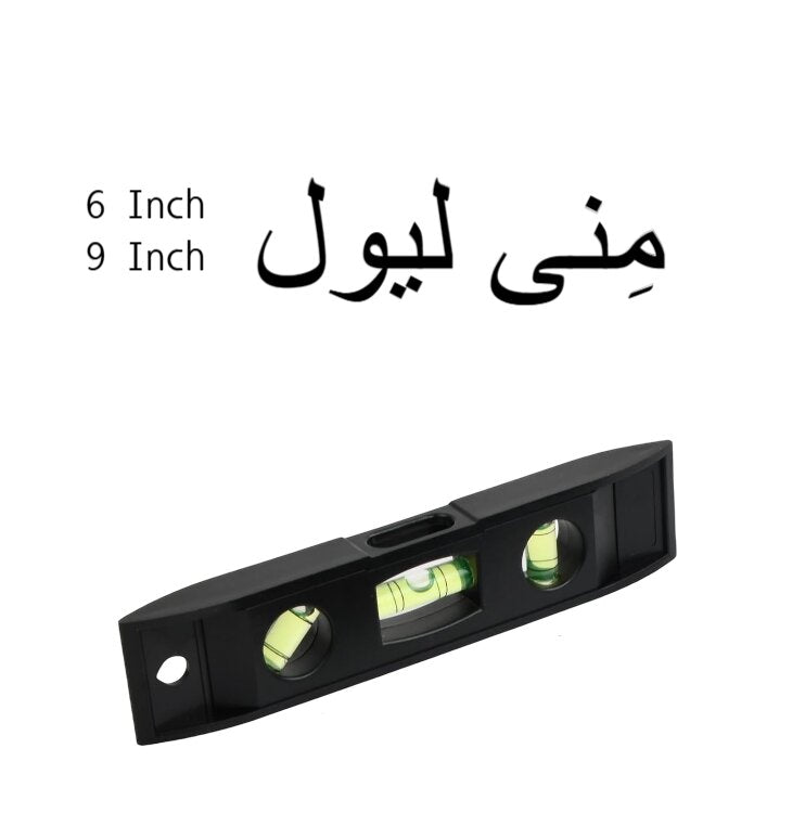 mini spirit level tool  6  9 inch hand level for accurate surface measurement