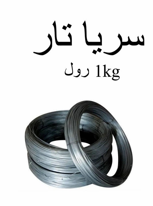 Rebar Wire / Metal Wire ? 1Kg Roll (Durable & Strong Binding Wire for Construction)